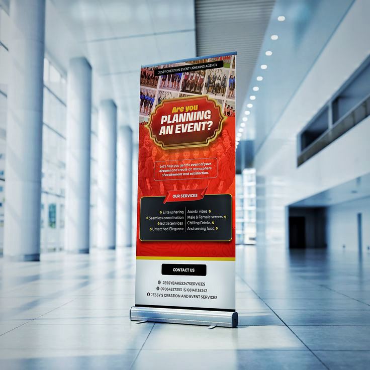 Standee cuốn nhôm