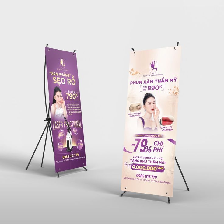 dịch vụ in standee chữ X của In ấn quận 7