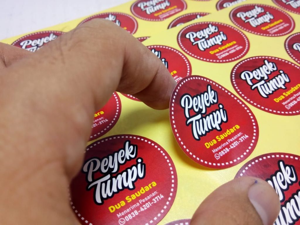 Bảng báo giá in tem nhãn decal giấy