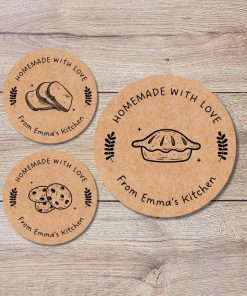 In Tem Nhãn Giấy Kraft