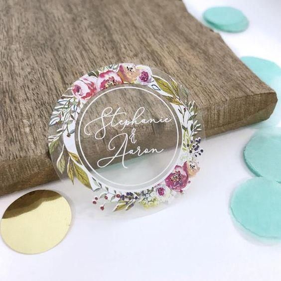 In tem nhãn decal nhựa trong có mực trắng