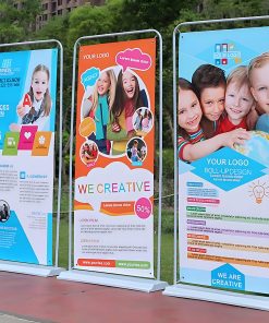 In Standee Khung Đế Nước 80x180