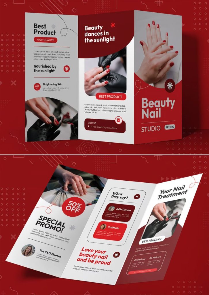 In brochure số lượng ít